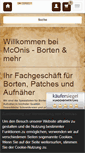 Mobile Screenshot of borten.mconis.de